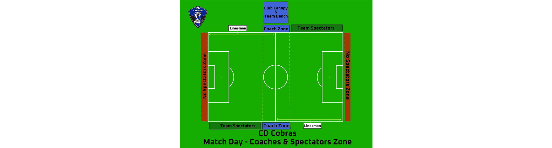 Match Day - Coaches & Spectators Zone